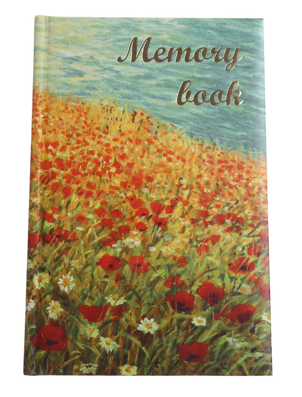 Бумажная книга «Маки. Memory Book», автор И. Кардаш - фото №1