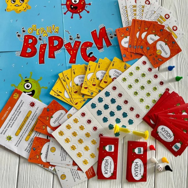  «Настольная игра Ranok-Creative Операция 'Вирусы' (12120145У)», бренда Ranok-Creative - фото №1