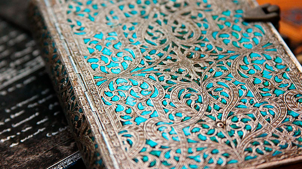 «Записная книжка Paperblanks Синева Майя средняя (PB2562-7)», бренда Paperblanks - фото №1