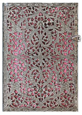  «Записная книжка Paperblanks Девичий румянец средняя (PB1935-0)», бренда Paperblanks - фото №1