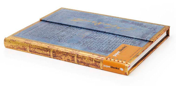  «Блокнот Paperblanks Уильям Вордсворт Письмо с цитатой из Жёлтых нарциссов большой (PB1902-2)», бренда Paperblanks - фото №1