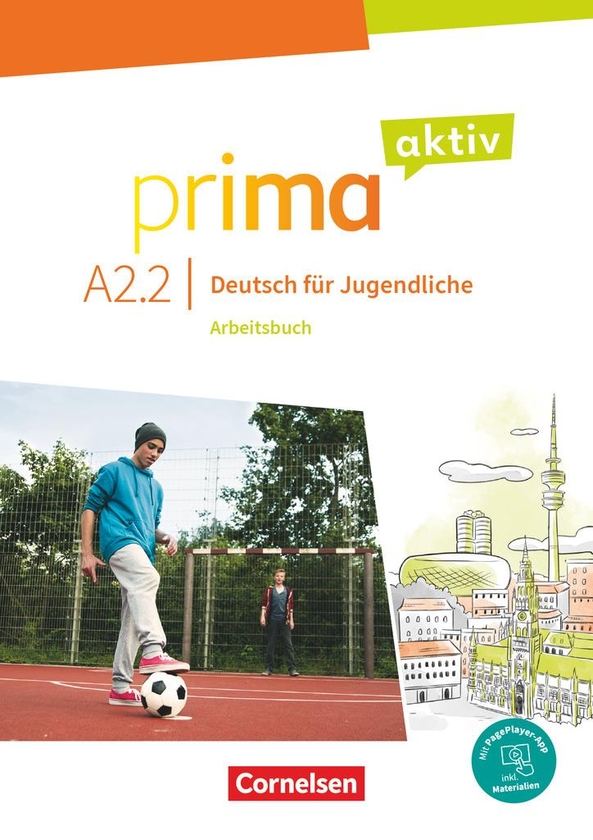 [object Object] «Prima aktiv A2.2.  Arbeitsbuch inkl. PagePlayer-App», автор Фридеріке Джин - фото №1