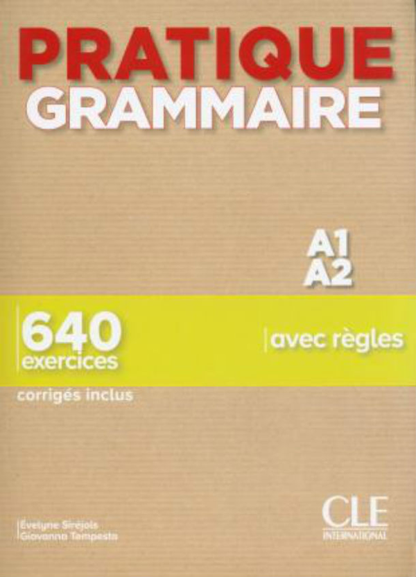 Бумажная книга «Pratique Grammaire A1/A2 Livre + corriges», автор Джованна Темпеста - фото №1
