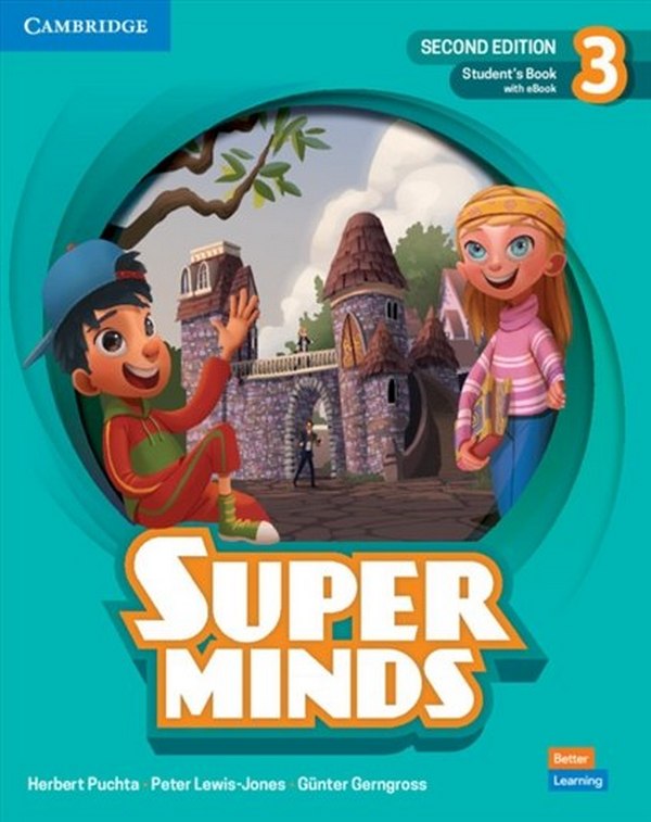 [object Object] «Super Minds  2nd Edition 3 Student's Book with eBook British English», авторів Герберт Пухта, Пітер Льюїс-Джонс, Гюнтер Гернгросс - фото №1