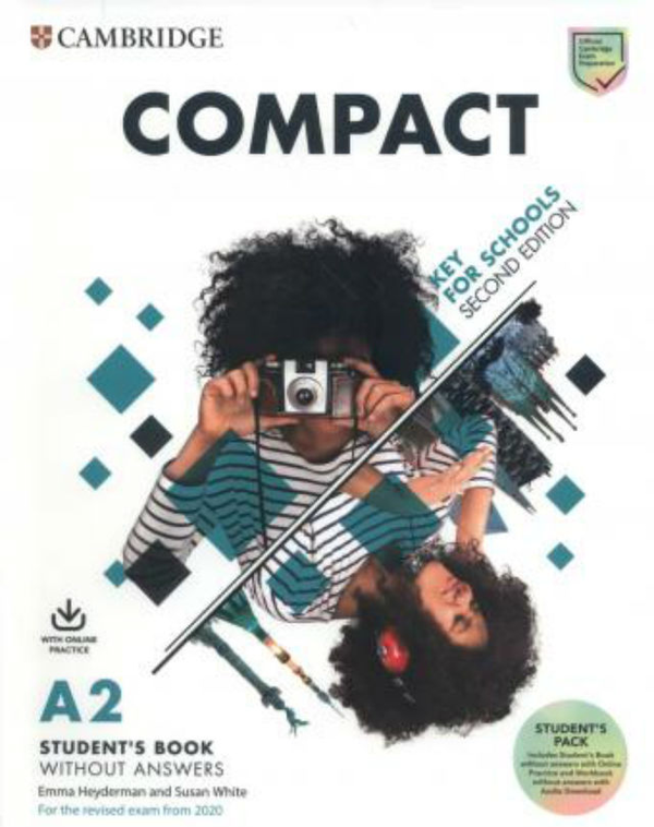 [object Object] «Compact Key for Schools 2 Ed Student's Pack », авторів Емма Хейдерман, Сьюзен Уайт - фото №1