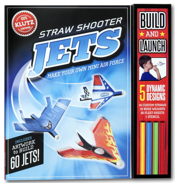 Бумажная книга «Straw Shooter Jets: Make your own mini air force» - фото №1