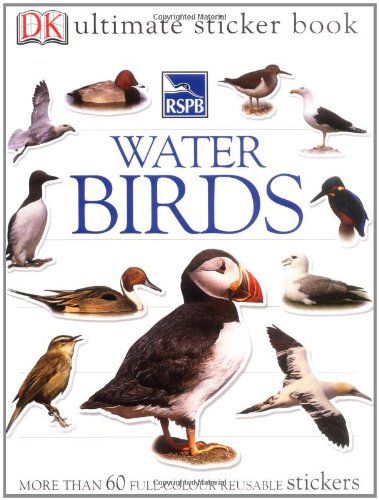 Паперова книга «RSPB Water Birds Ultimate Sticker Book (Ultimate Stickers)» - фото №1