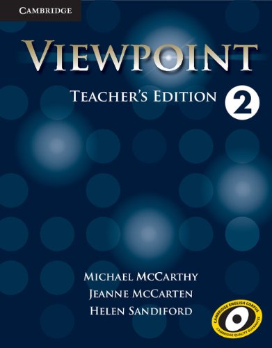 [object Object] «Viewpoint Level 2 Teacher's Edition with Assessment Audio CD», авторів Гелен Сандіфорд, Майкл Маккарті, Жанін Маккарен - фото №1