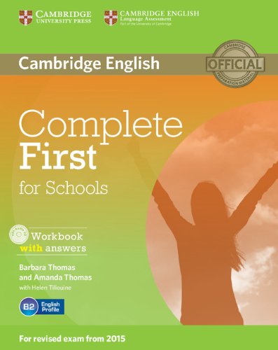 [object Object] «Complete First for Schools Workbook with Answers with Audio CD», авторів Аманда Томас, Барбара Томас - фото №1