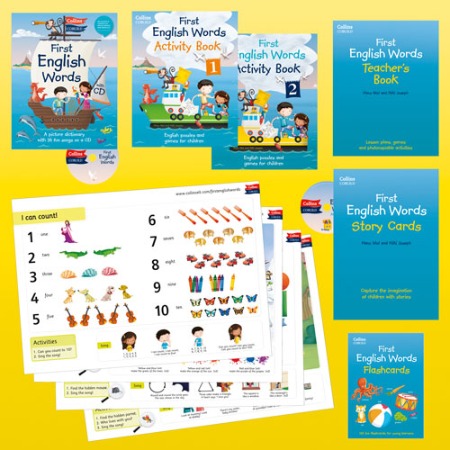 Паперова книга «My First English Words Activity Pack» - фото №1