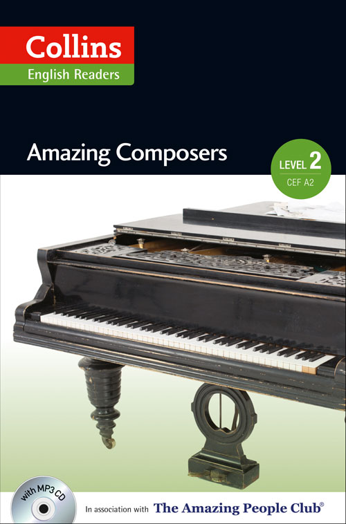 Паперова книга «Amazing Composers. Level 2 (+MP3)» - фото №1