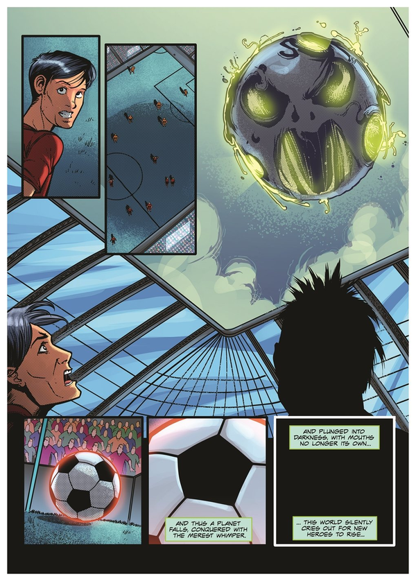 Бумажная книга «F2: Galaxy of Football» - фото №1
