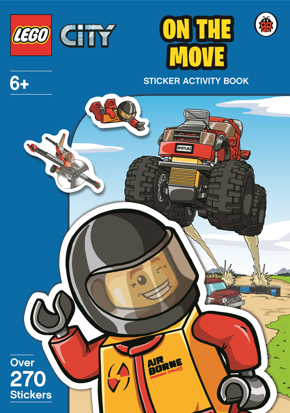 [object Object] «LEGO City: on the Move Sticker Activity Book» - фото №1