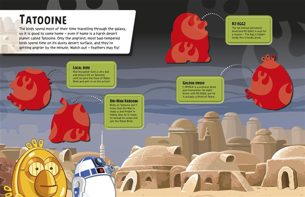 Бумажная книга «Angry Birds Star Wars Ultimate Sticker Collection» - фото №1