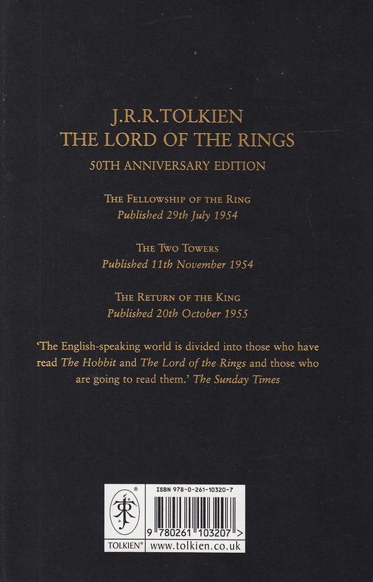 Книга «The Lord of the Rings» – Джон Р. Р. Толкін, купити за ціною 2502 ...