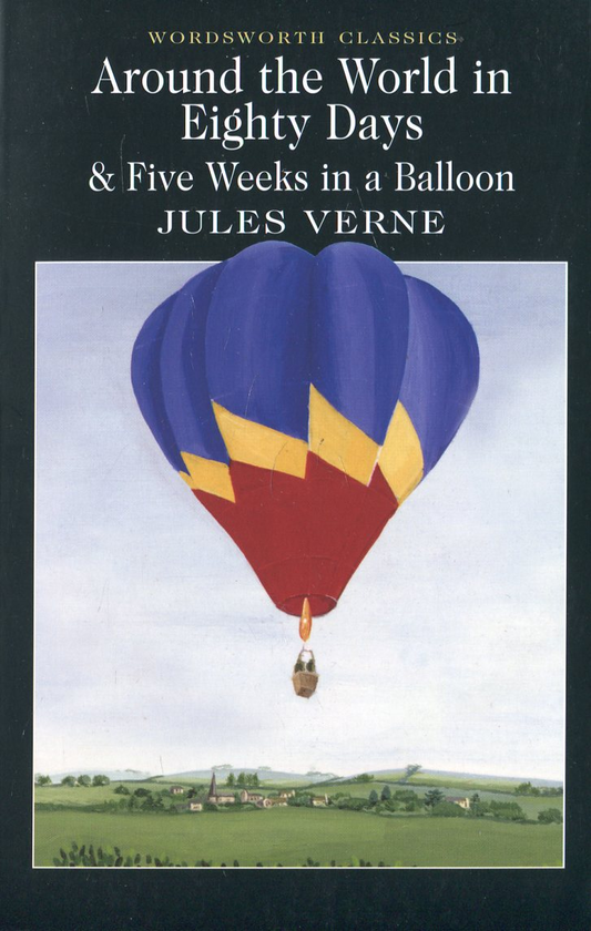 [object Object] «Around the World in Eighty Days. Five Weeks in a Balloon», автор Жюль Верн - фото №2 - миниатюра