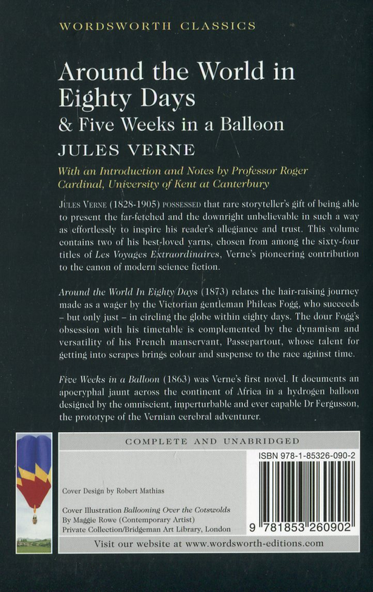 [object Object] «Around the World in Eighty Days. Five Weeks in a Balloon», автор Жюль Верн - фото №3 - миниатюра