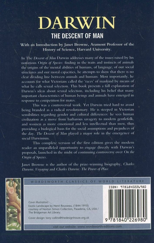 [object Object] «The Descent of Man», автор Чарльз Роберт Дарвин - фото №3 - миниатюра