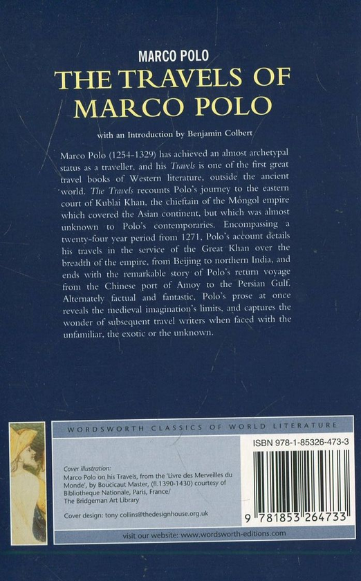 Бумажная книга «The Travels of Marco Polo», автор Марко Поло - фото №1