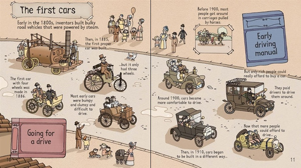 Бумажная книга «Look Inside Cars», автор Роб Ллойд Джонс - фото №1