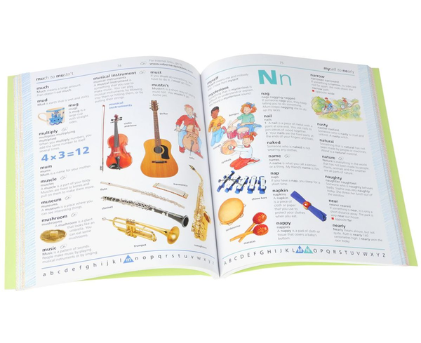 Паперова книга «First English Dictionary», авторів Джейн Бінгем, Рейчел Уордлі - фото №1