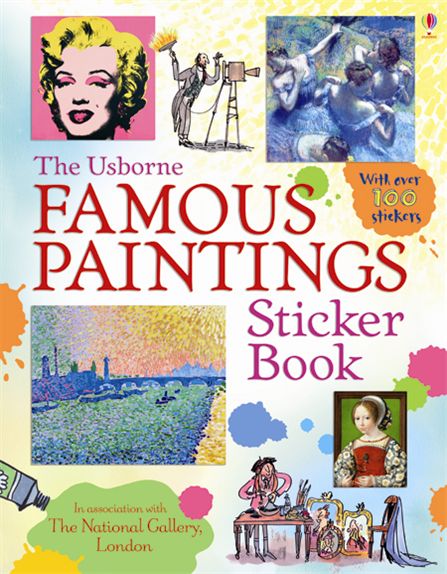 [object Object] «Famous Paintings. Sticker Book», автор Меган Куллис - фото №1
