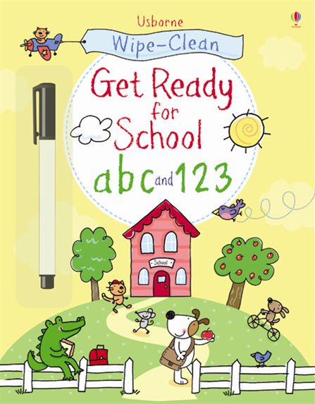 [object Object] «Wipe-Clean: Get Ready for School ABC and 123», авторів Сем Теплін, Джессіка Грінвелл - фото №1
