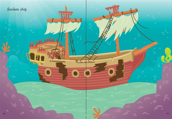 [object Object] «1000 Pirate Stickers», автор Люси Боумэн - фото №4 - миниатюра