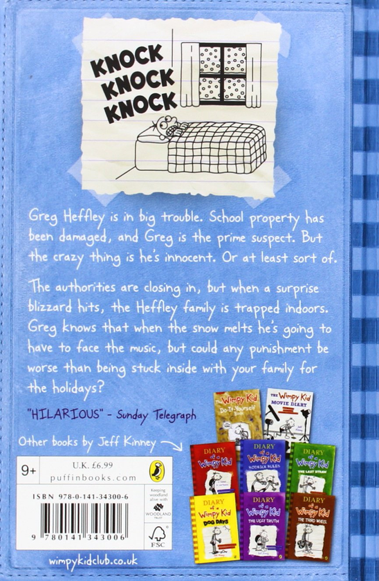 Бумажная книга «Diary of a Wimpy Kid: Cabin Fever (Book 6)», автор Джефф Кинни - фото №1