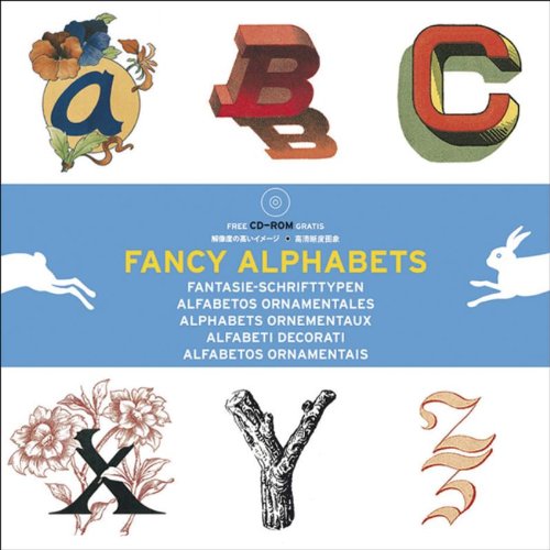 Бумажная книга «Fancy Alphabets», автор Пепин Ван Рожен - фото №1