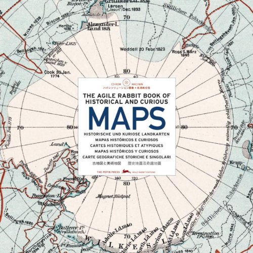 Паперова книга «Historical & Curious Maps (+ CD)», автор Пепін Ван Рожен - фото №1