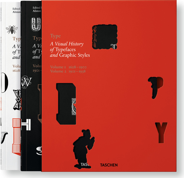 Паперова книга «Type: A Visual History of Typefaces and Graphic Styles», авторів Іан Толенаар, Алстон В. Первис, Сіз де Йонг - фото №1