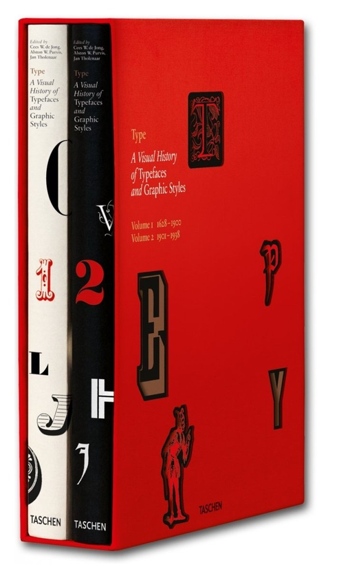Паперова книга «Type: A Visual History of Typefaces and Graphic Styles», авторів Іан Толенаар, Алстон В. Первис, Сіз де Йонг - фото №1