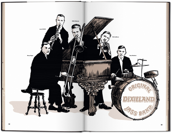 Бумажная книга «Jazz. New York in the Roaring Twenties», автор Ганс-Юнген Шаал - фото №1