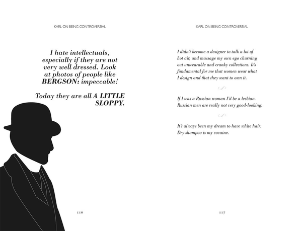 Бумажная книга «The World According to Karl: The Wit and Wisdom of Karl Lagerfeld», автор Жан-Кристоф Напиас - фото №1