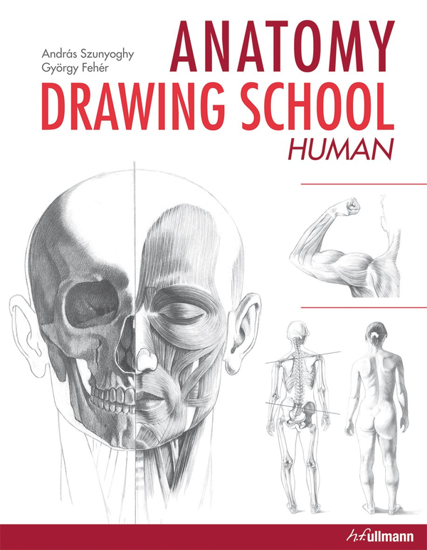 Паперова книга «Anatomy Drawing School 1: Human Body», авторів Андраш Суньогі, Джорджи Фехер - фото №1
