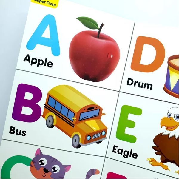 Паперова книга «My Mini-Giant. Alphabet Upper Case, Lower Case & Numbers. Revised» - фото №1