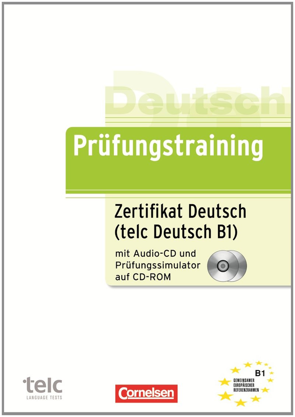Бумажная книга «Prufungstraining Zertifikat Deutsch B1 mit CD und CD-ROM», автор Дитер Маннер - фото №1