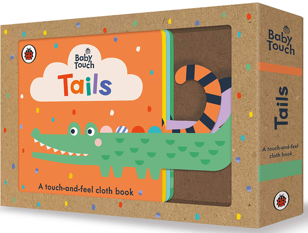 Бумажная книга «Baby Touch. Tails. A touch-and-feel cloth book» - фото №1
