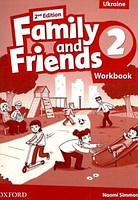 Бумажная книга «Family&Friends 2. Workbook for Ukraine», авторов Наоми Симмонс, Тамзин Томпсон, Дженни Куинтана - фото №1