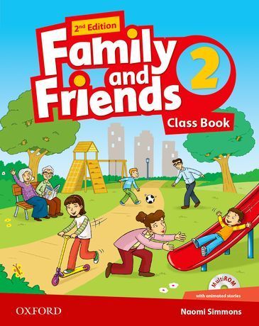Бумажная книга «Family and Friends. Level 2. Class Book (+ multi-ROM Pack)» - фото №1