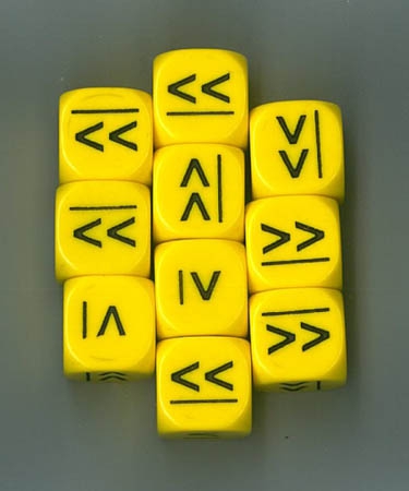 Бумажная книга «Dice: Tenses. Pack of 10», автор Сьюзан Томас - фото №1