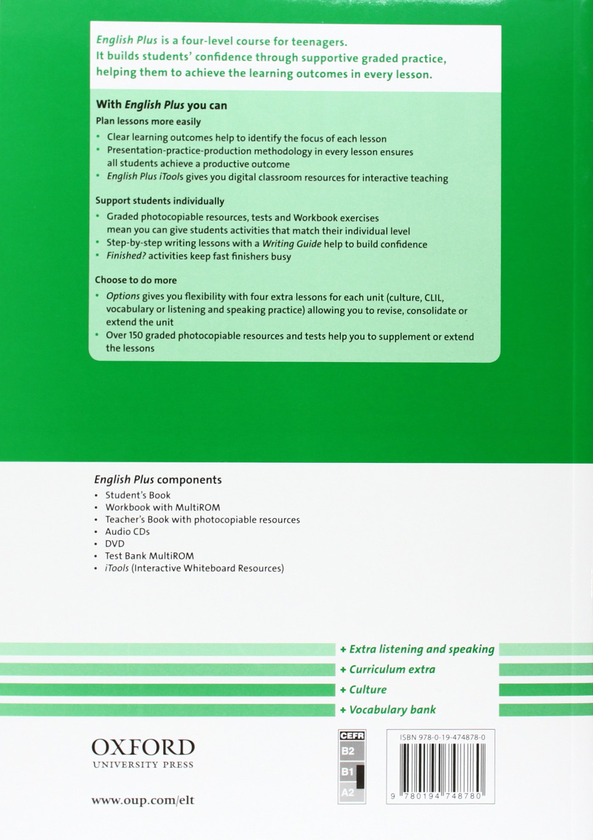 [object Object] «English Plus 3. Workbook with MultiROM: An English Secondary Course for Students Aged 12-16 Years (+ CD-ROM)», авторів Дженет Харді-Гоулд, Джеймс Стайрінг - фото №3 - мініатюра