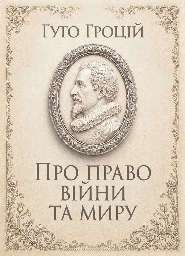Паперова книга «Про право війни та миру», автор Гуго Гроцій - фото №1