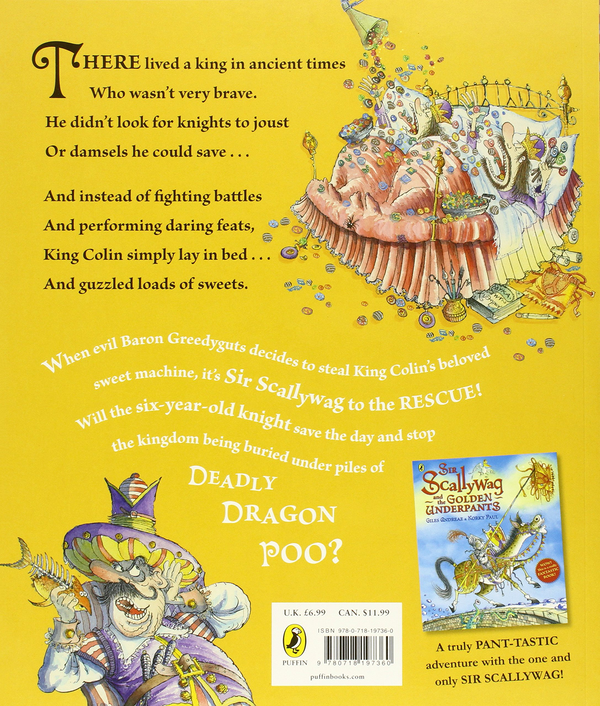 Бумажная книга «Sir Scallywag and the Deadly Dragon Poo», автор Жиль Андрэ - фото №1