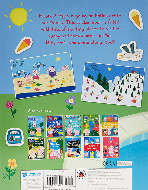 [object Object] «Peppa Pig. Peppa’s Holiday Fun Sticker Book» - фото №2 - миниатюра