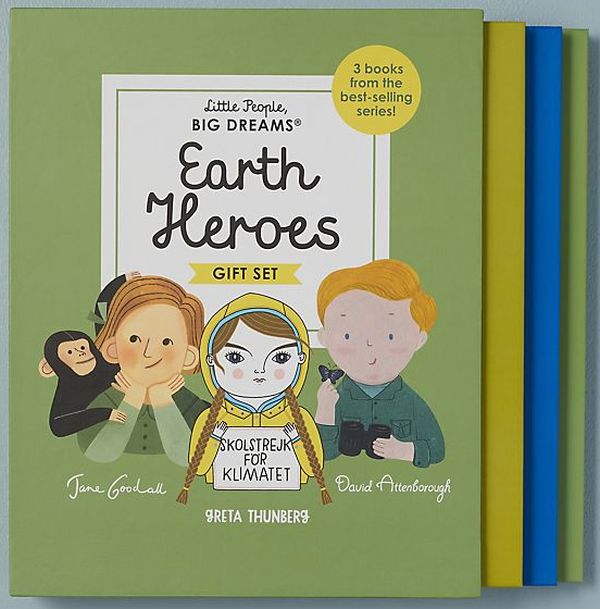Бумажная книга «Little People, Big Dreams. Earth Heroes (set of 3 books)», автор Мария Исабель Санчес Вегара - фото №1