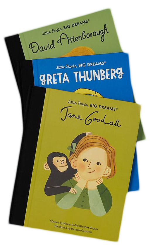 Бумажная книга «Little People, Big Dreams. Earth Heroes (set of 3 books)», автор Мария Исабель Санчес Вегара - фото №1