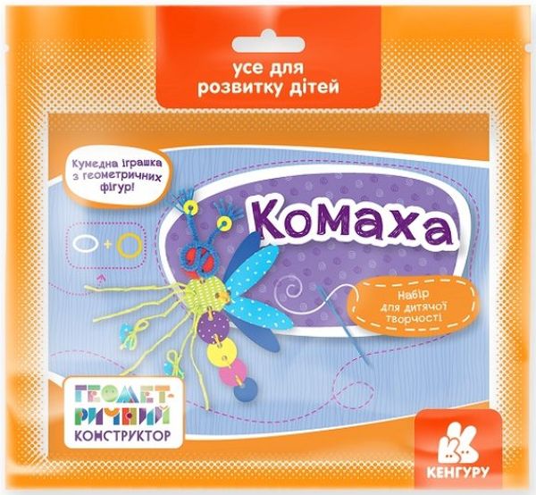  «Геометричний конструктор Кенгуру Комаха (КН1415005У)», бренда Кенгуру - фото №1