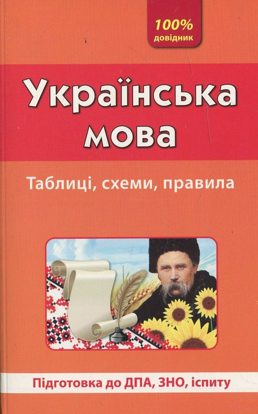 [object Object] «Українська мова. Таблиці, схеми, правила», автор Василь Терещенко - фото №2 - мініатюра